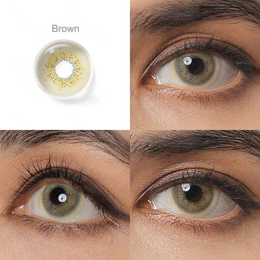 Brown Colored Contacts