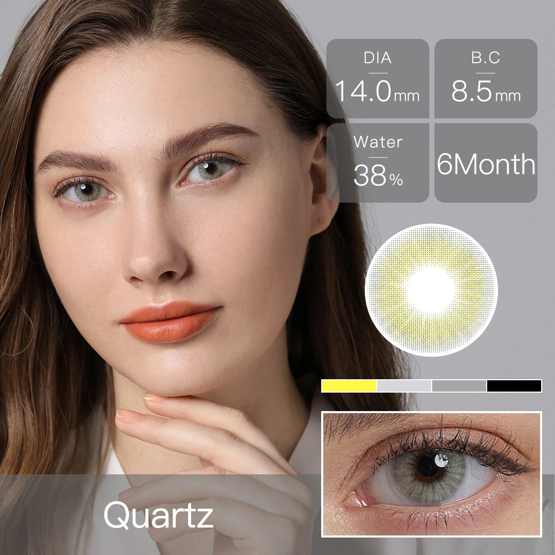 Quartz Colored Contacts