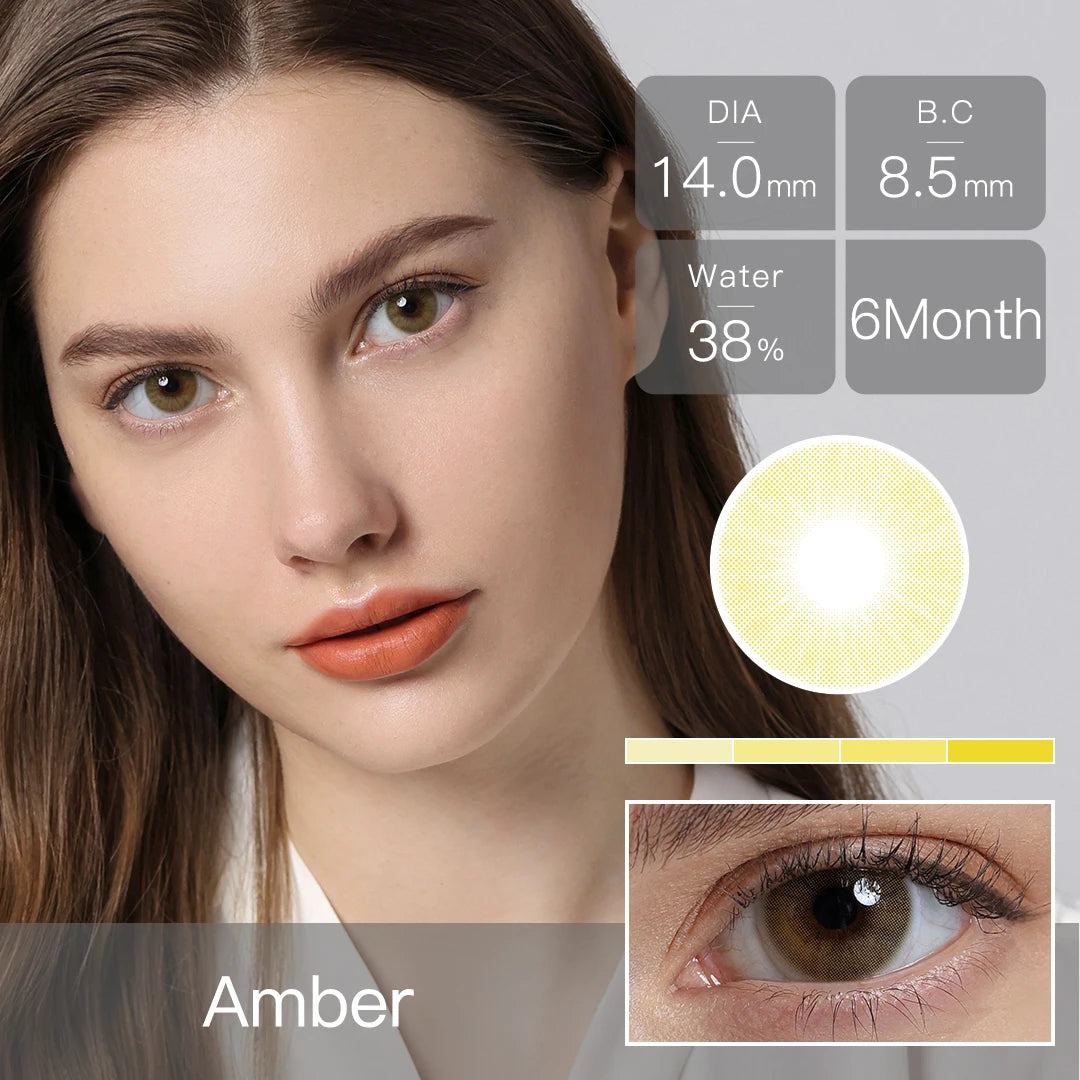 Amber Colored Contacts